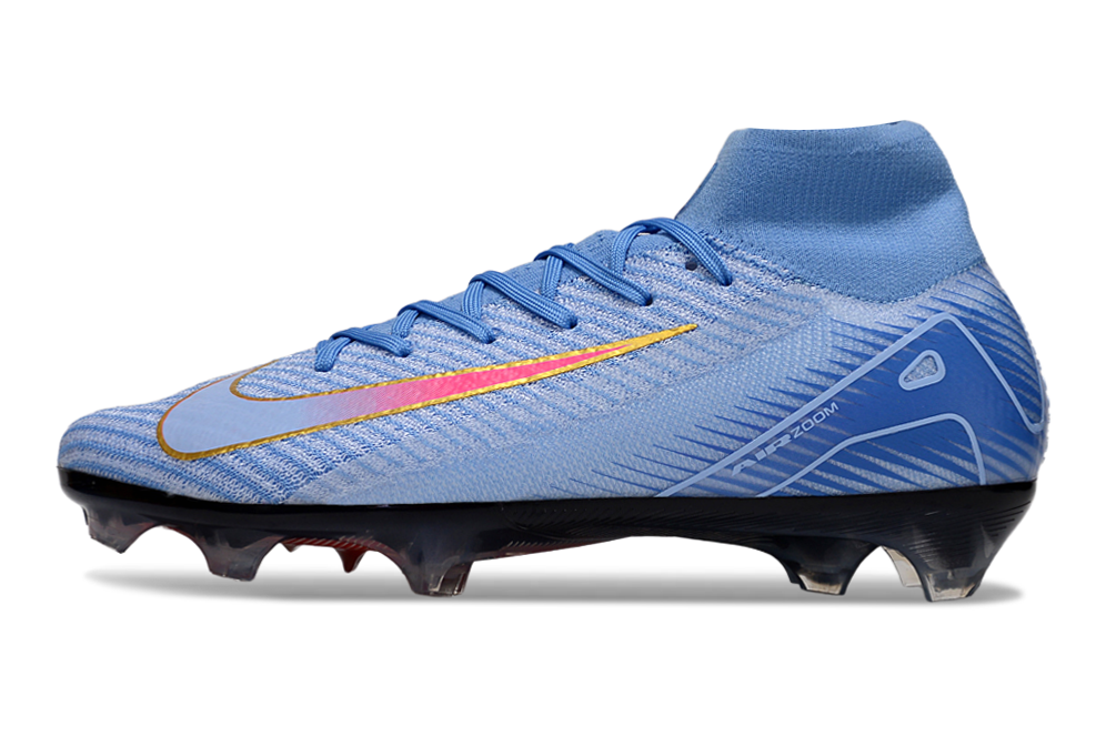 Professional football cleats, Nike Air Zoom Mercurial Superfly X Elite FG, high-performance soccer shoes