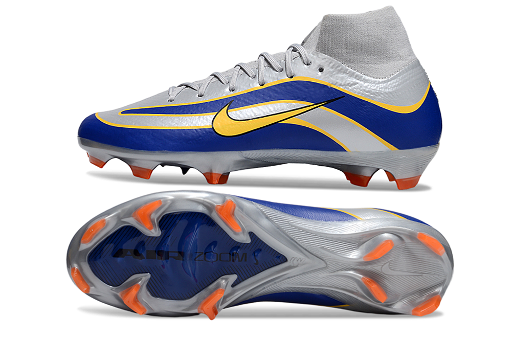 Nike Air Zoom Mercurial Superfly X Elite Football Cleats on a football field