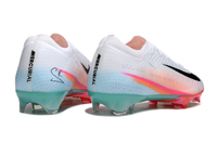 Full view of Nike Air Zoom Mercurial Vapor XVI Elite FG football boots with Sam Kerr's style
