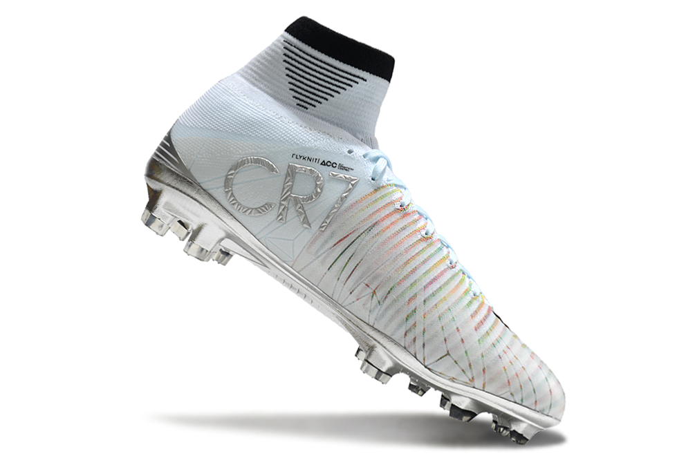 Nike Mercurial Superfly V CR7 FG soccer cleats in "Cut to Brilliance" design, high-quality football boots
