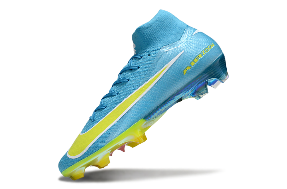 Close-up of Nike Air Zoom Mercurial Superfly X Elite Football Boots' Upper Material