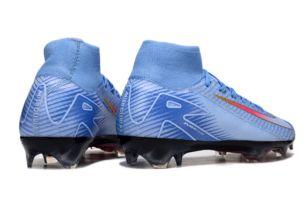 Nike Air Zoom Mercurial Superfly X Elite FG cleats, engineered for professional soccer players, speed and agility