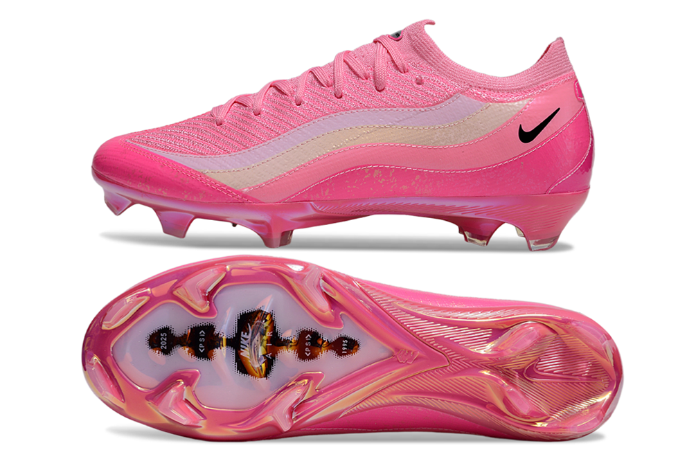 Back of Nike Mercurial Vapor XVI Elite x Air Max 95 SE, sleek soccer boot design