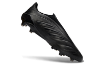 Adidas Copa Pure IV Elite Laceless FG football cleat in action on the field