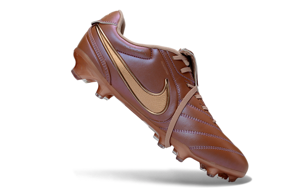 Professional football players wearing Nike Tiempo Ligera Pro LE Elite football boots