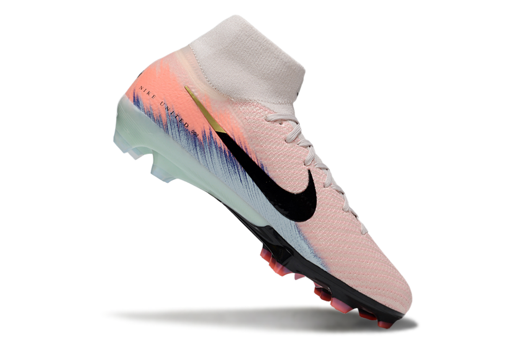Nike Air Zoom Mercurial Superfly X Elite FG soccer cleats in action