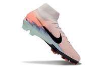 Nike Air Zoom Mercurial Superfly X Elite FG soccer cleats in action