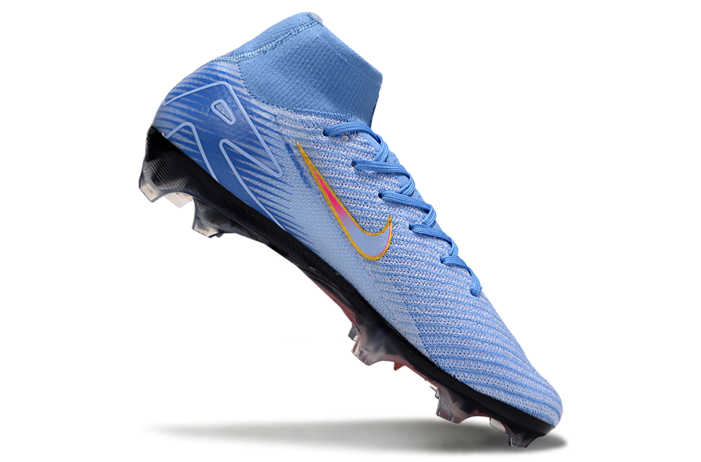 Nike Air Zoom Mercurial Superfly X Elite FG soccer cleats, designed for elite football players, agility and speed