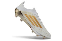 Adidas F50+ Elite FG Football Boot in Action with Player Kicking the Ball