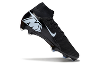 High-performance soccer cleats from Nike's Air Zoom Mercurial Superfly X Elite FG Shadow Pack series