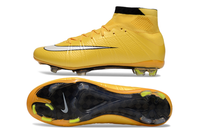 Nike Mercurial Superfly IV Elite FG laser orange soccer cleats from different angle