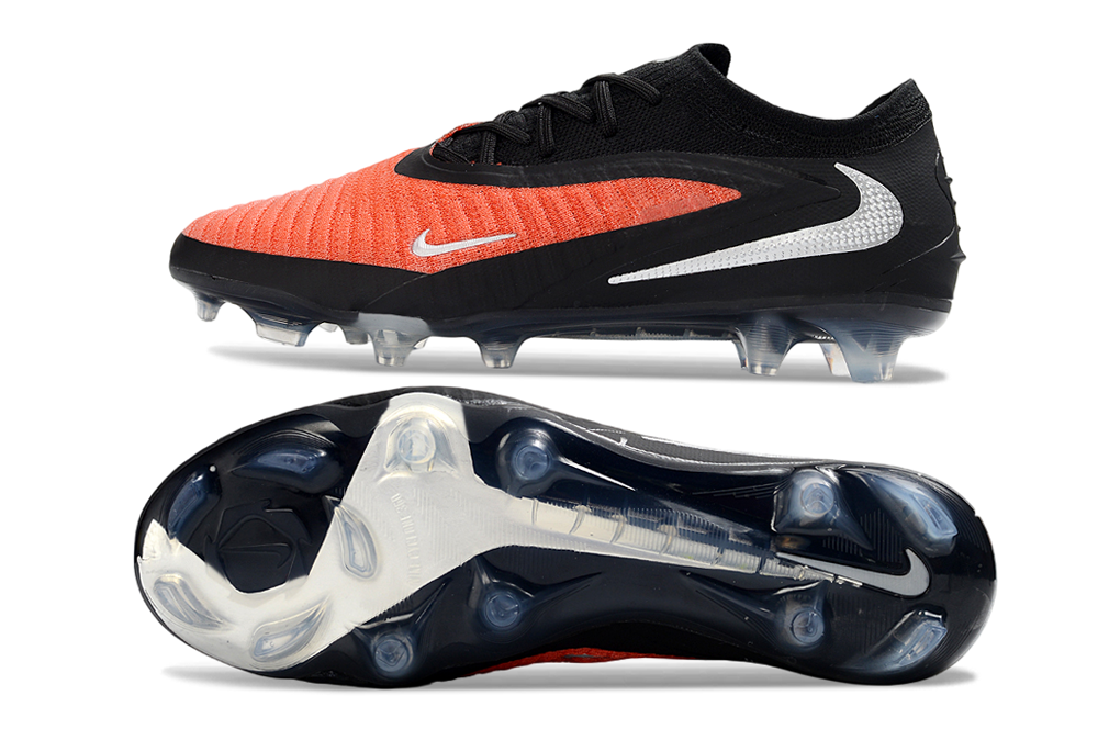 Nike Phantom 6 Elite FG soccer cleats on a soccer field