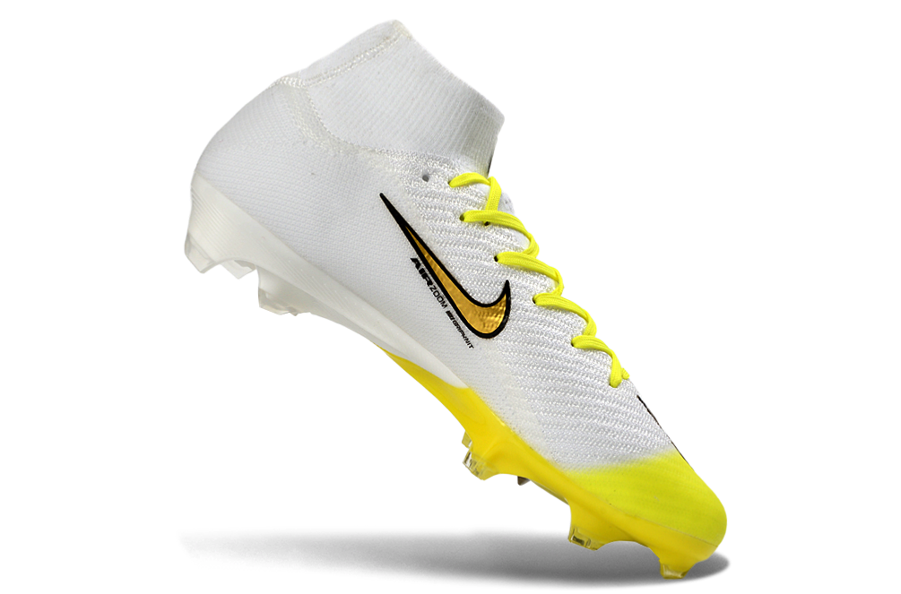 Nike Air Zoom Mercurial Superfly X Elite FG Golden Strike football boot side view