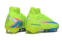 Nike Air Zoom Mercurial Superfly X Elite FG football cleats, featuring advanced technology for superior performance