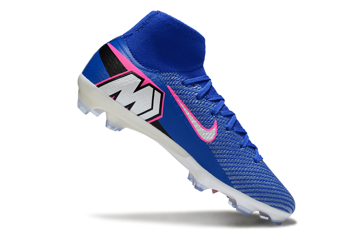 Nike Air Zoom Mercurial Superfly X Elite Football Cleats on Football Pitch