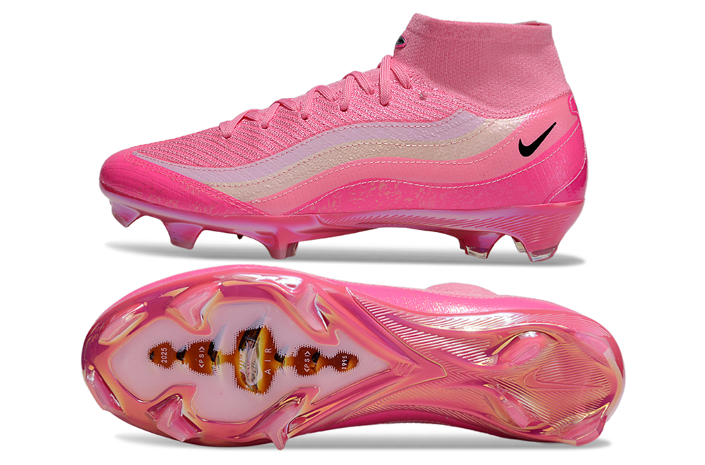 Nike Mercurial Superfly X Elite x Air Max 95 SE soccer cleat from different angle