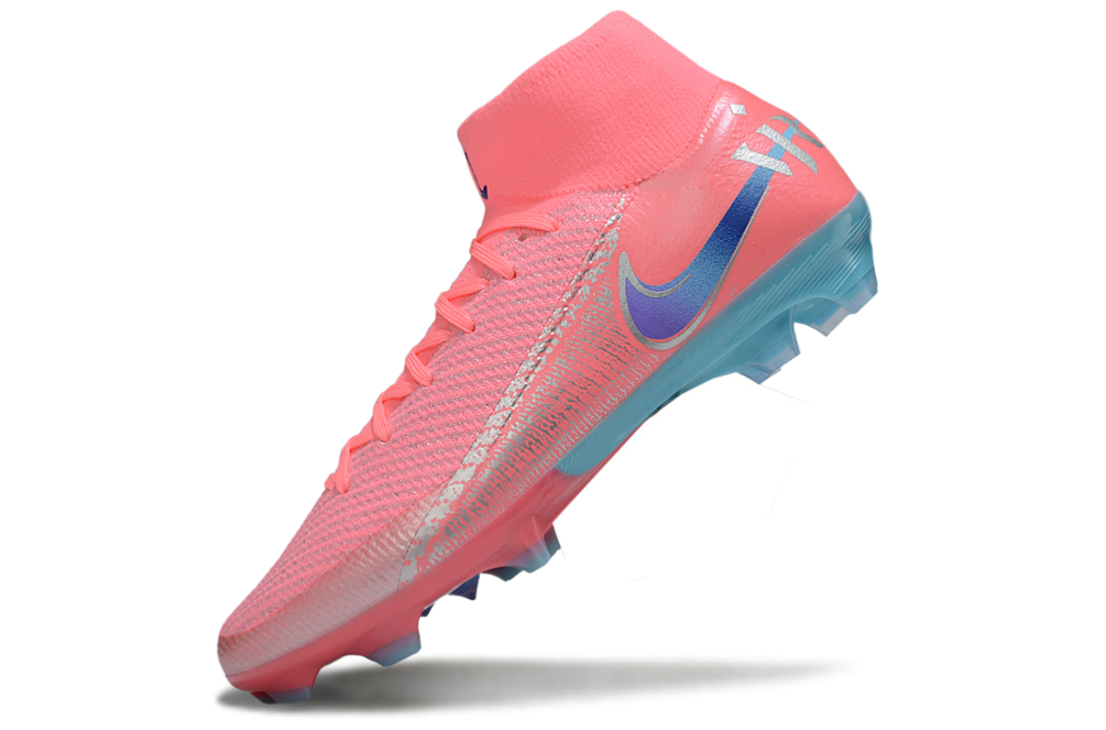 Close-up of Nike Air Zoom Mercurial Superfly X Elite FG football cleats