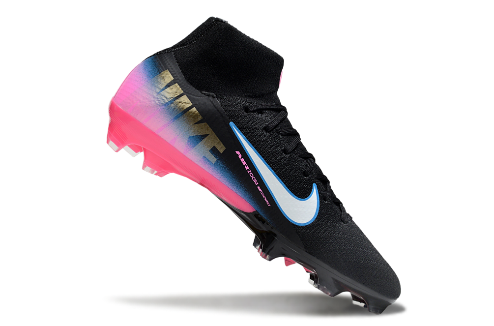 Nike Air Zoom Mercurial Superfly X Elite Firm Ground Football Boots in action