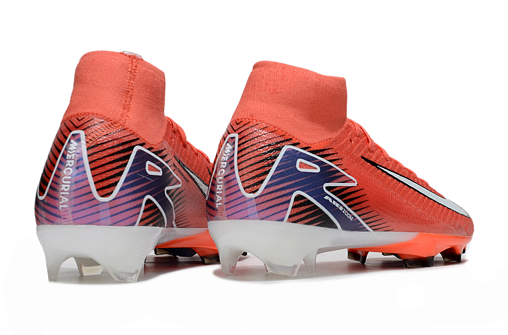 Nike Air Zoom Mercurial Superfly X Elite FG soccer cleats providing speed and agility on the field
