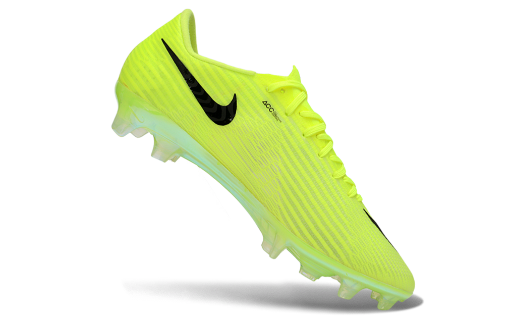 Side view of the sleek and agile Nike Air Zoom Mercurial Vapor XVII Elite Football Cleats design.